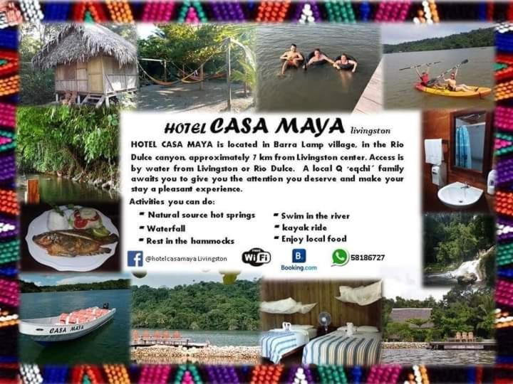 Casa Maya Lívingston Exteriér fotografie